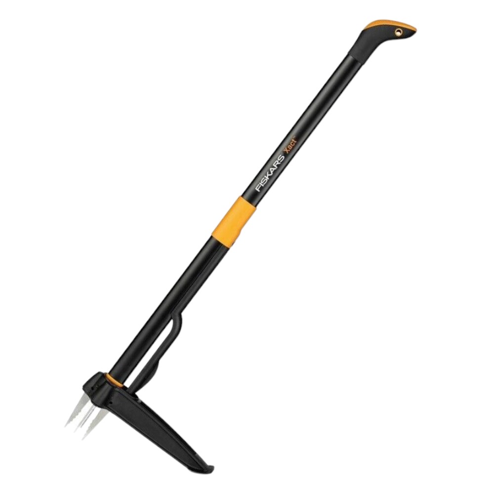 FISKARS Estirpatore Xact per erba erbacce infestanti da giardino lunghezza 1 m