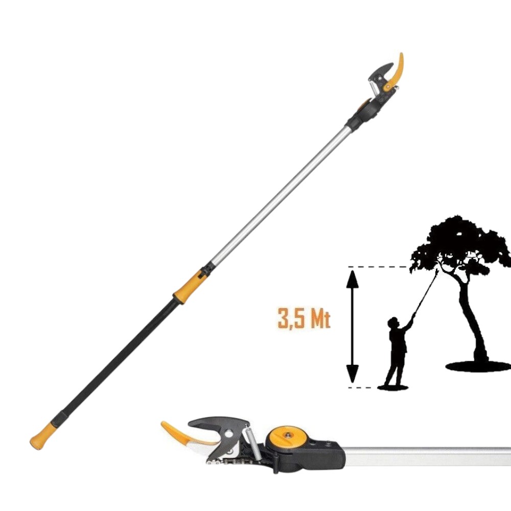 FISKARS UPX82 SVETTATOIO TRONCARAMI FISSO 165 CM POTATURA RAMI FINO A 3,5 METRI