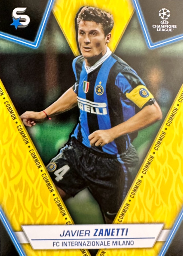 (597) 197.  Javier Zanetti  Inter Common  - Superstars 2023/24 Champions League