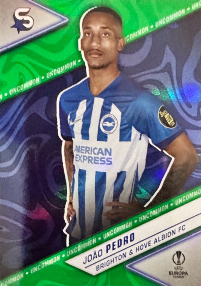 (636) 36.  João Pedro Brighton Uncommon  - Superstars 2023/24 Champions League