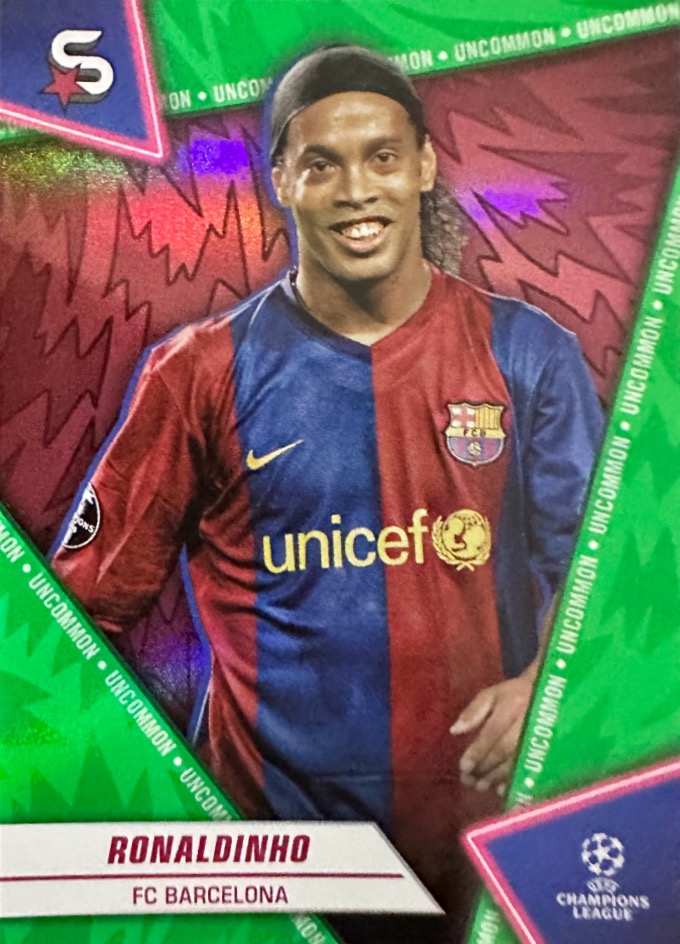 (796) 196.  Ronaldinho  Barcelona Uncommon  - Superstars 2023/24 Champions League