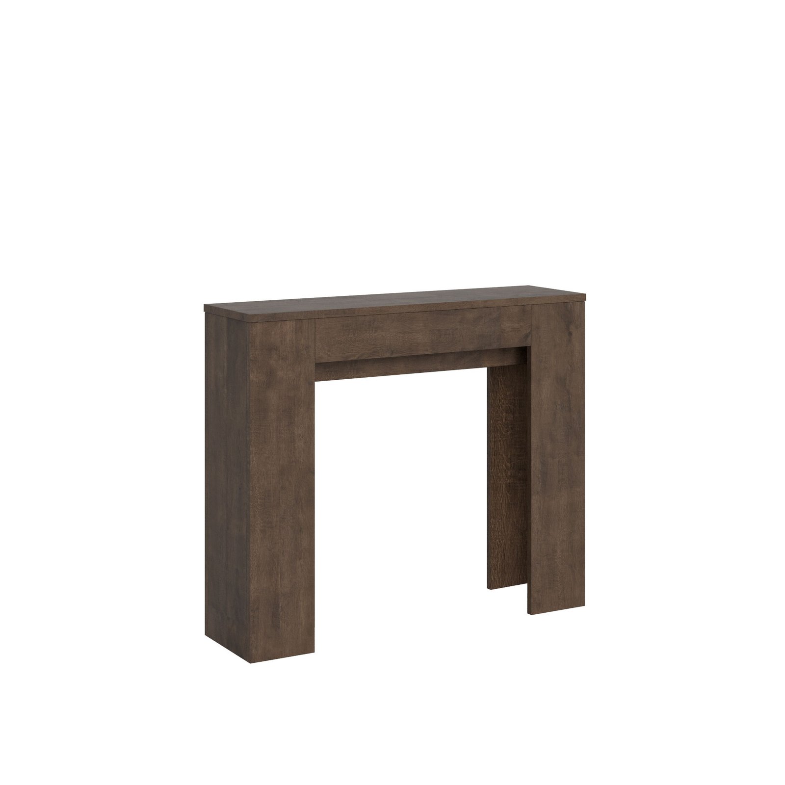 Consolle allungabile - SLICK Dimensioni: 90x25/181, Colore: Noce