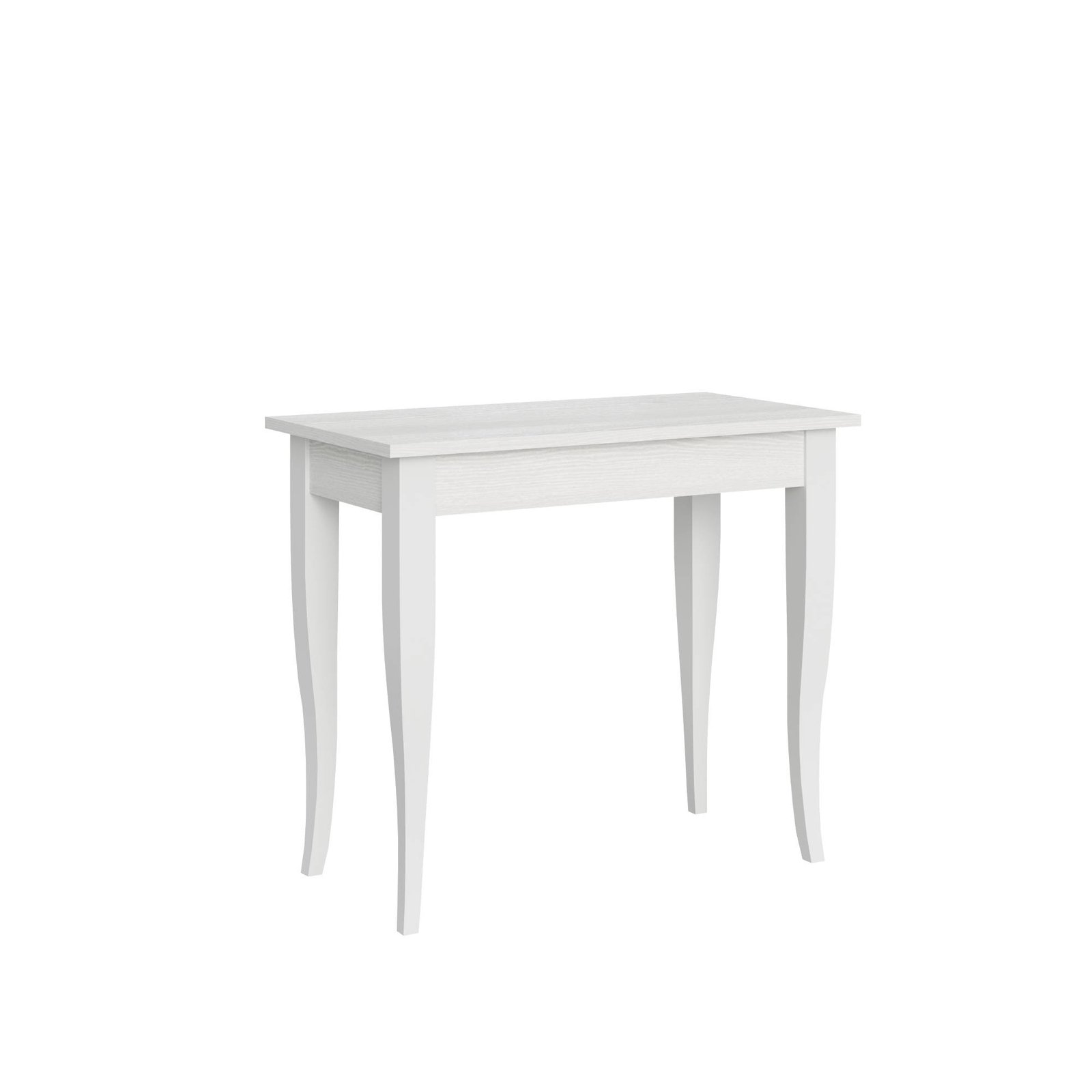 Consolle allungabile - SCIABOLA Colore: Bianco Frassino, Dimensioni: 90x48/308