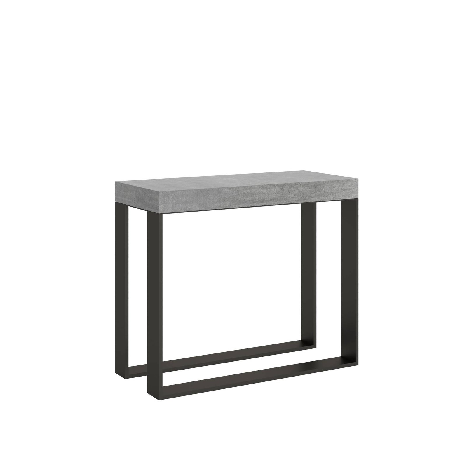 Consolle allungabile - ELETTRA Colore: Cemento, Dimensioni: 90x40/196