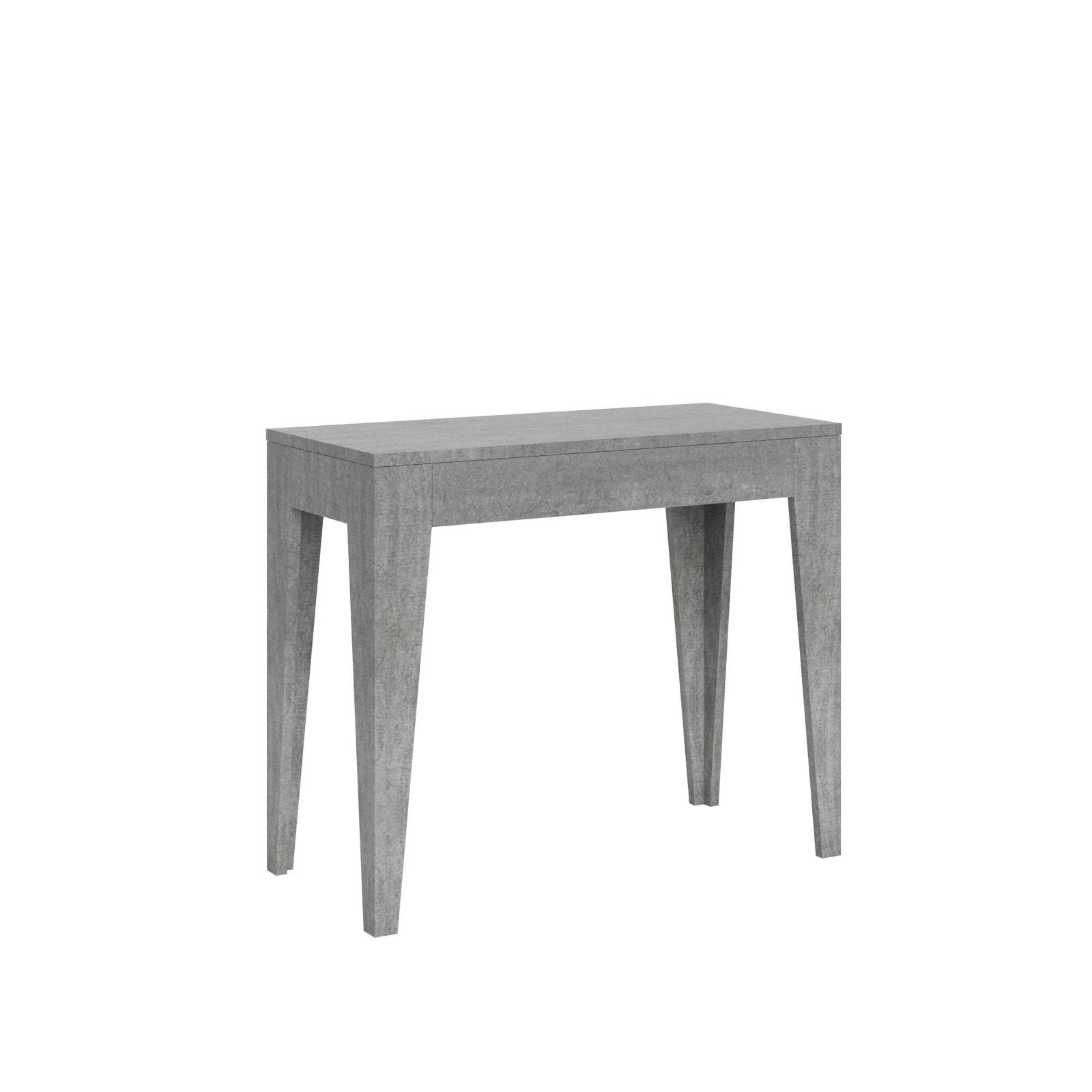 Consolle allungabile - ISOTTA Dimensioni: 90x42/302, Colore: Cemento