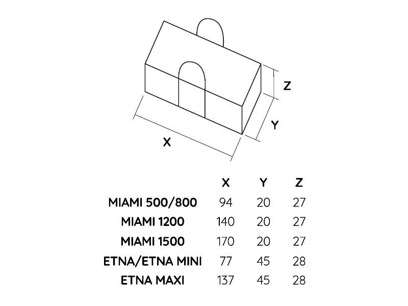 Lisa Borsa da trasporto per barbecue Etna Maxi