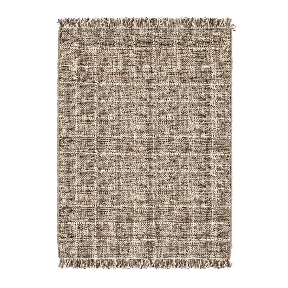 Tappeto artigianale - COX Colore: Marrone, Dimensione: 140x200