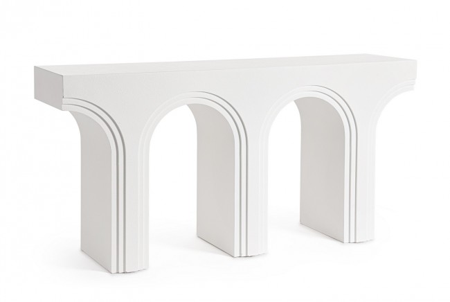 Consolle MDF Impiallacciato Bianco Moderna da Interno - ROAM