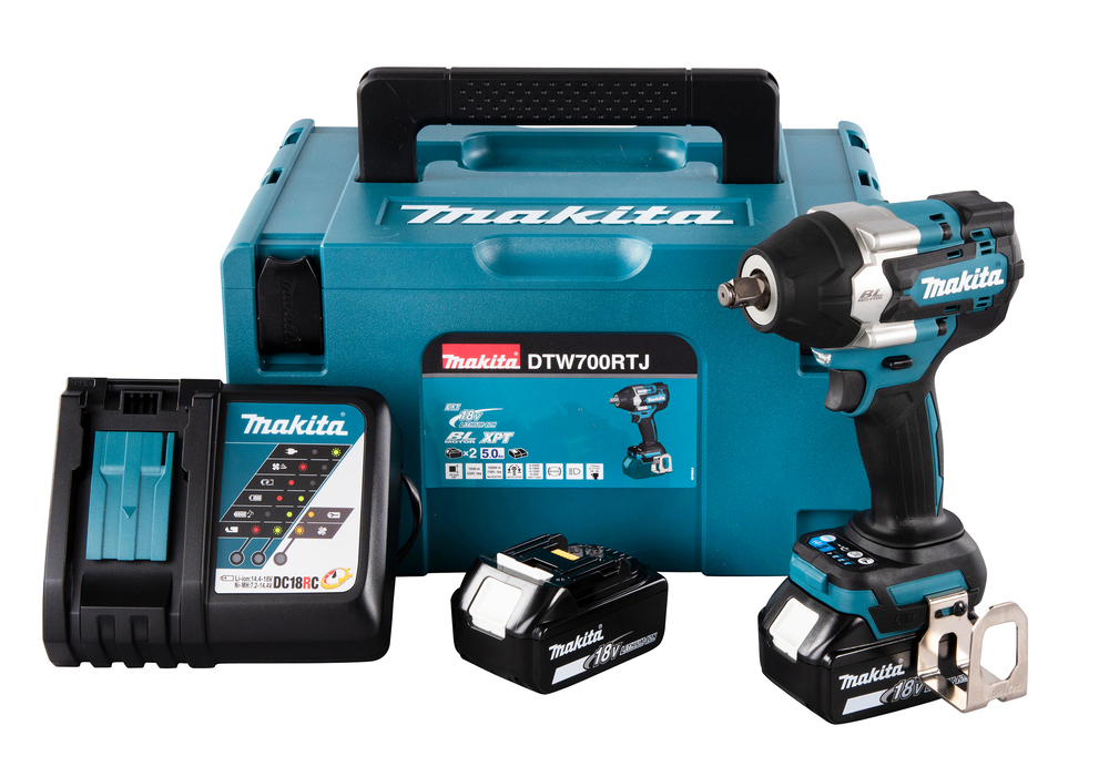 Image of AVVITATORE AD IMPULSI 1/2&quot; 700nm MAKITA - DTW700RTJ