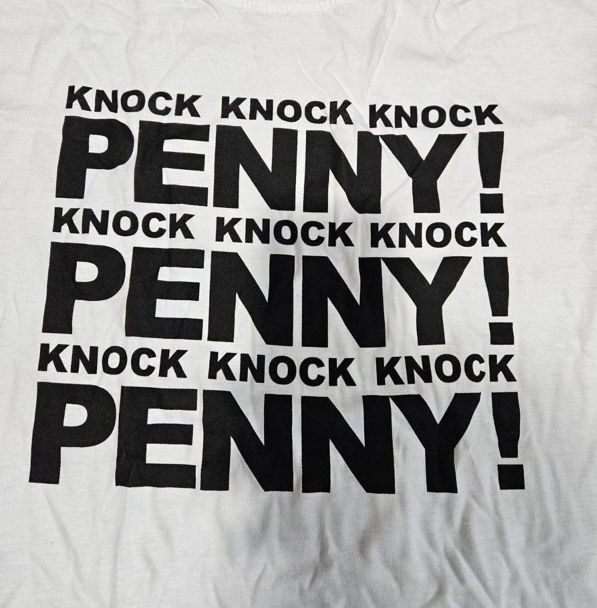STEDMAN T-SHIRT BIG BANG THEORY SHELDON KNOCK PENNY GR L - Bild 15 von 17