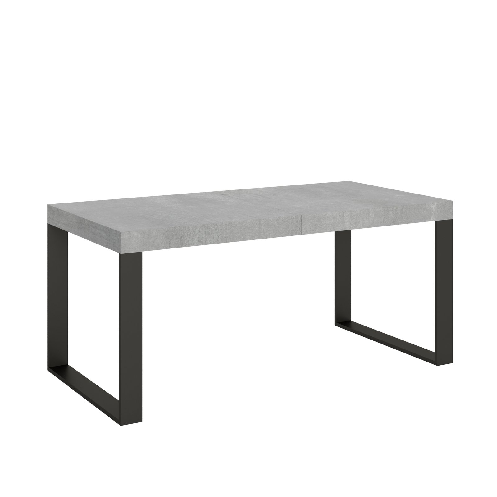 Tavolo da pranzo Allungabile - TECNO PREMIUM Dimensioni: 90x200/304, Colore: Cemento