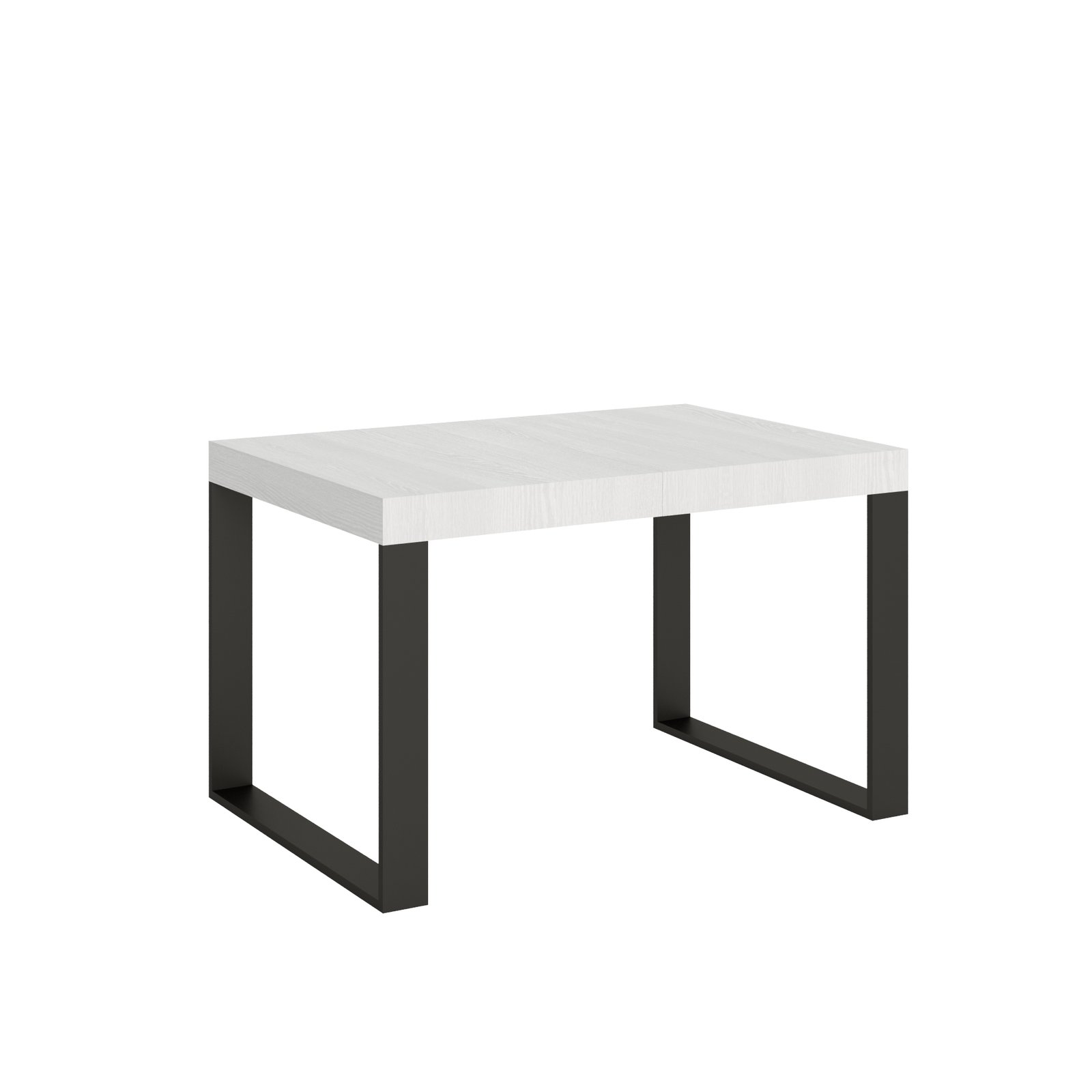 Tavolo da pranzo Allungabile - TECNO PREMIUM Dimensioni: 90x140/244, Colore: Bianco Frassino