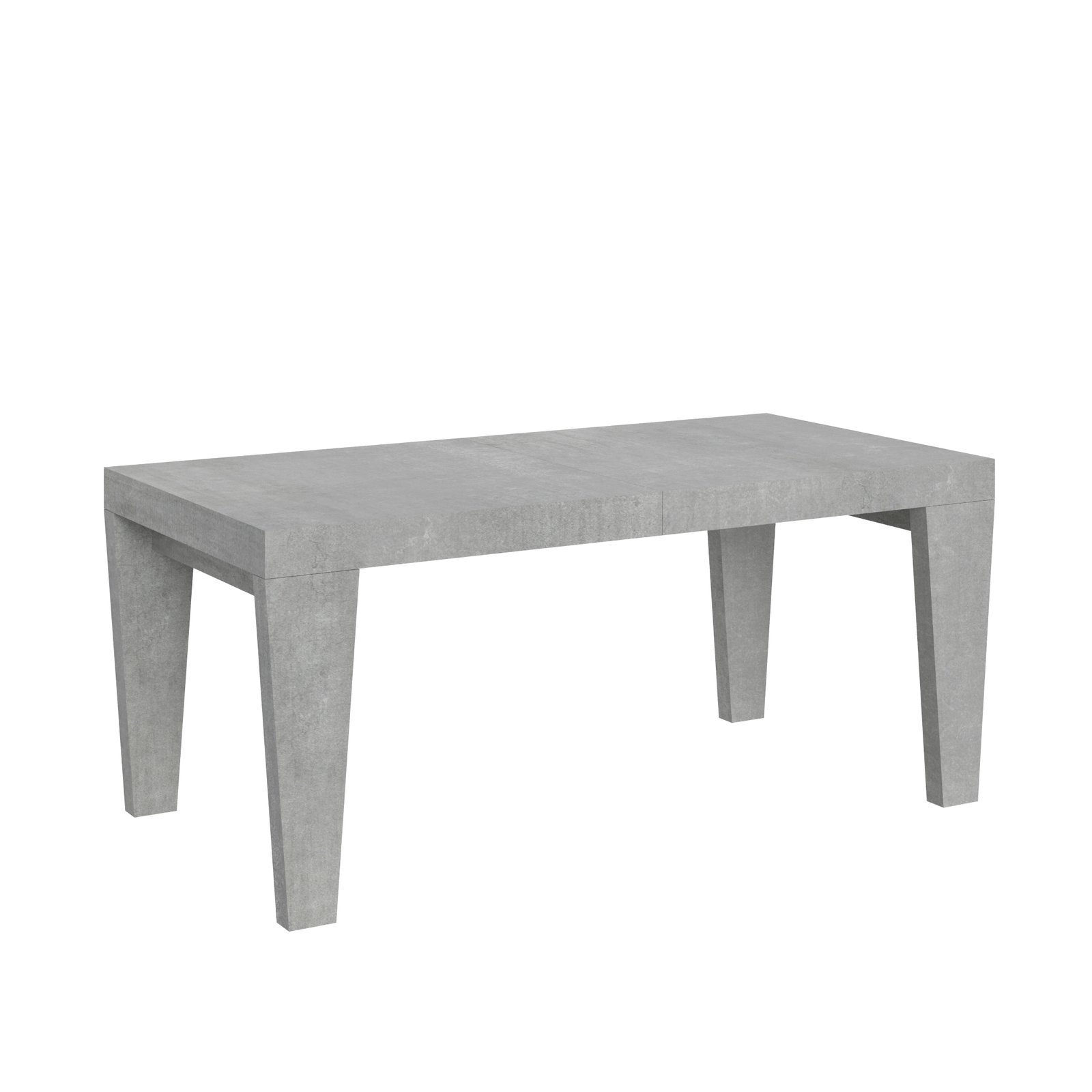 Tavolo da pranzo Allungabile - SPIMBO Dimensioni: 90x200/460, Colore: Cemento