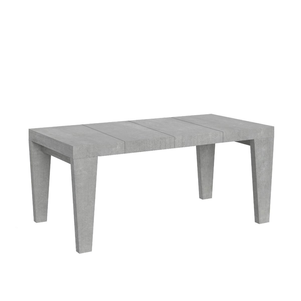 Tavolo da pranzo Allungabile - SPIMBO PREMIUM Colore: Cemento, Dimensioni: 90x120/224