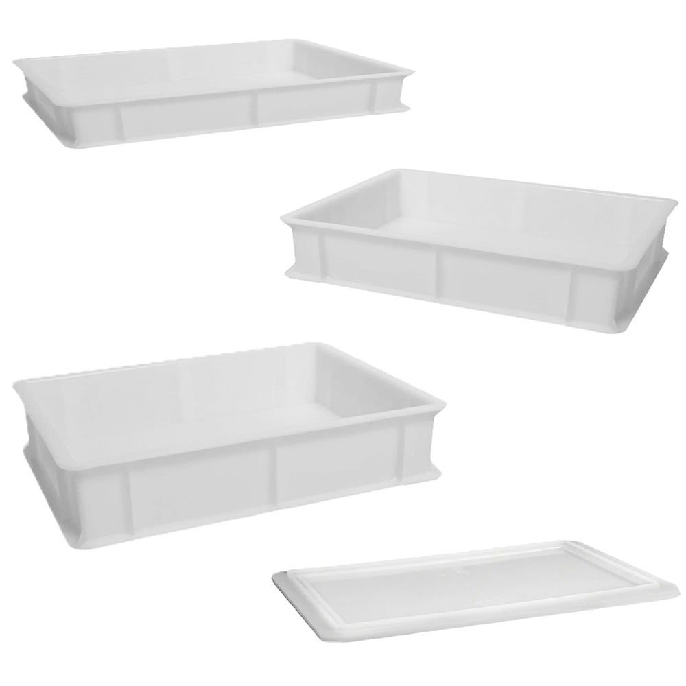 Cassetta porta impasto Lievitazione per PIZZA PANE  cm 60x40 vaschetta da frigo