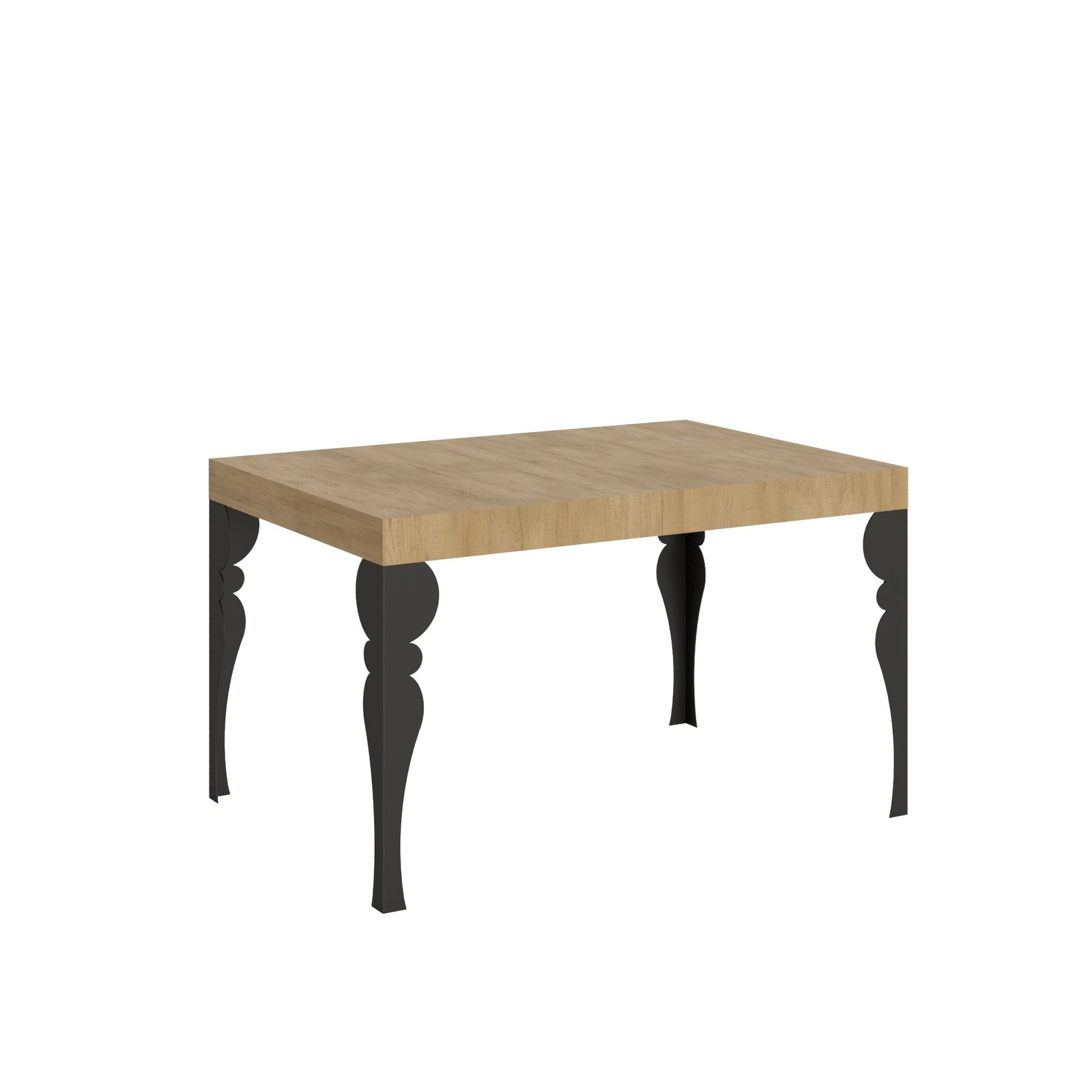 Consolle allungabile - PAXON Bordo: In tinta, Dimensioni: 90x140/244, Colore: Quercia Natura