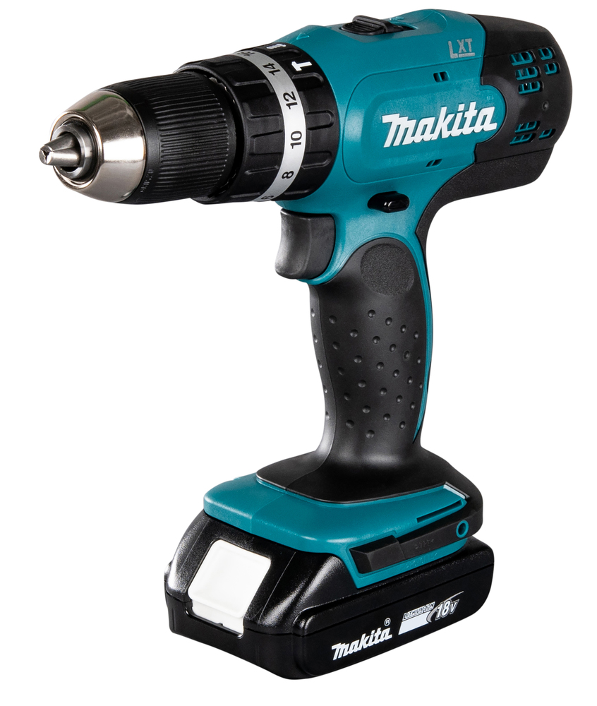 Image of Trapano avvitatore Makita c/ percussione 18V 13 mm - 42Nm - DHP453RFE