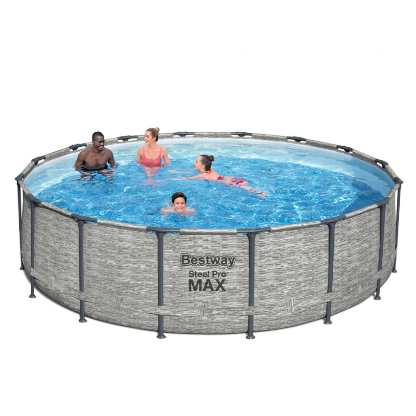 Steel pro max set piscina 488x1,22m bestway