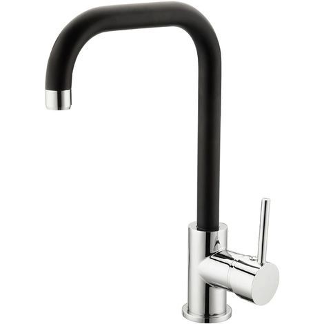 Lavello florida Ø35mm bocca alta canna nera satinata Ø24mm (sca)