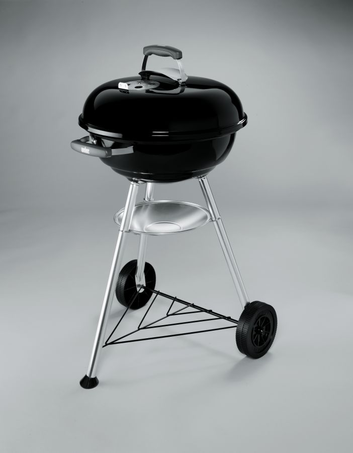 Image of Barbecue compact kettle d.47 nero grill charcoal