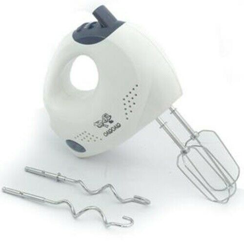 Image of SBATTITORE ELETTRICO FRULLATORE FRUSTE ACCIAIO DA CUCINA 5 VELOCITÀ 250 W QQ608
