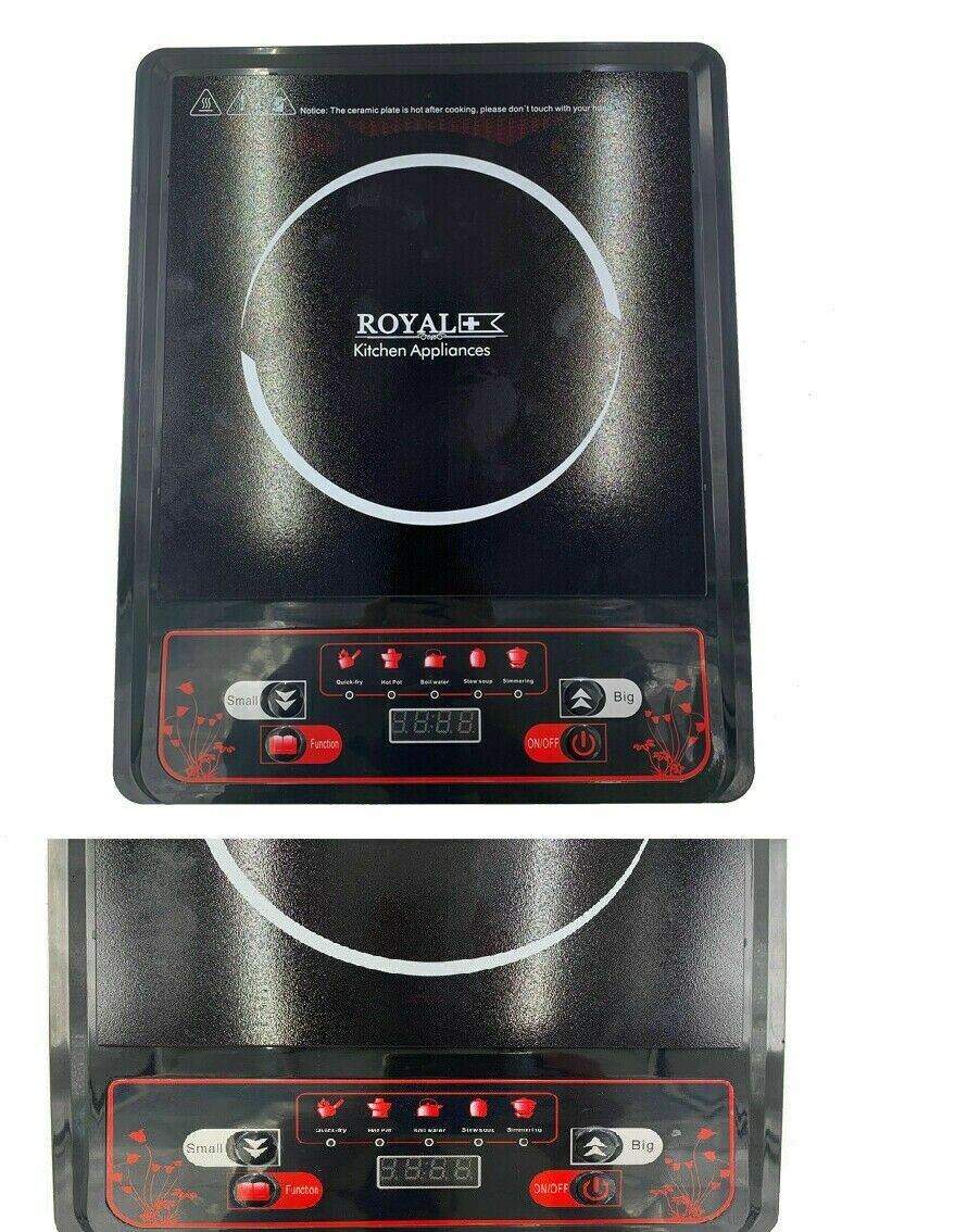 Image of Piastra induzione piano cottura cucina fornello elettrico portatile 2000W
