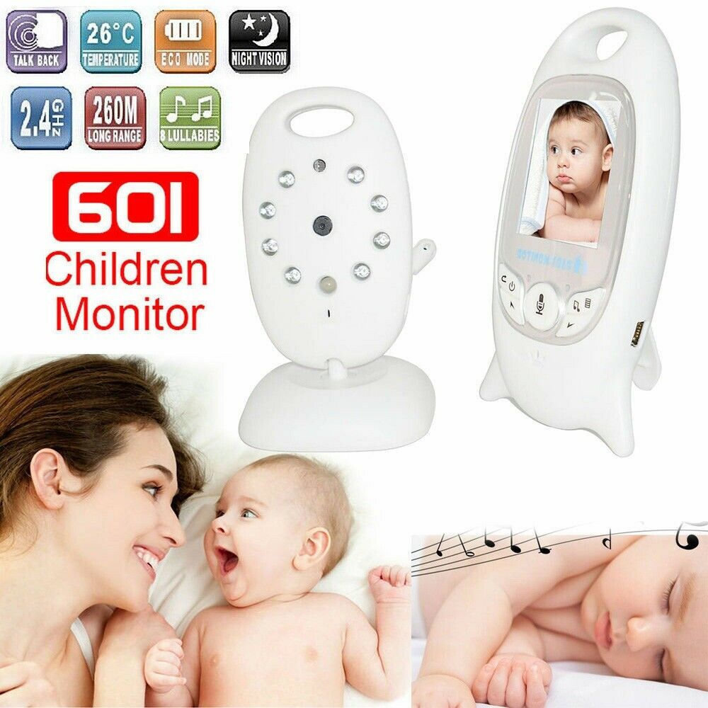 Image of BABY MONITOR CONTROLLO SONNO BAMBINO AUDIO VIDEO CONTROLLO SORVEGLIANZA BIMBO