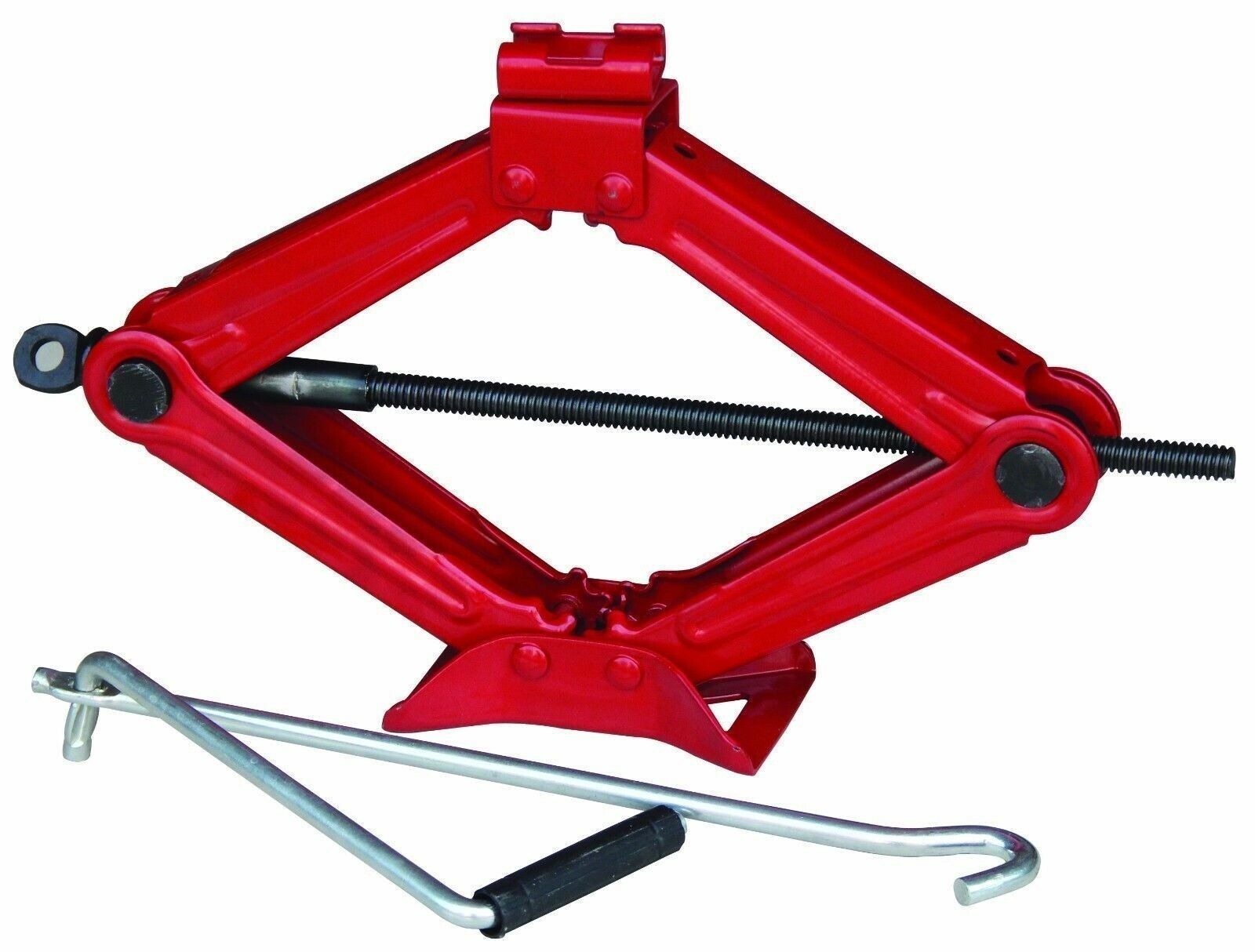Image of CRICK SOLLEVATORE MANUALE CRIC PANTOGRAFO BUCATURA RUOTE AUTO 2000 KG