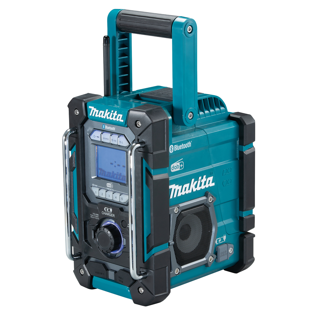 RADIO DA CANTIERE MAKITA 12V-18V CON RETE PER CARICARE LE BATTERIE - DMR301
