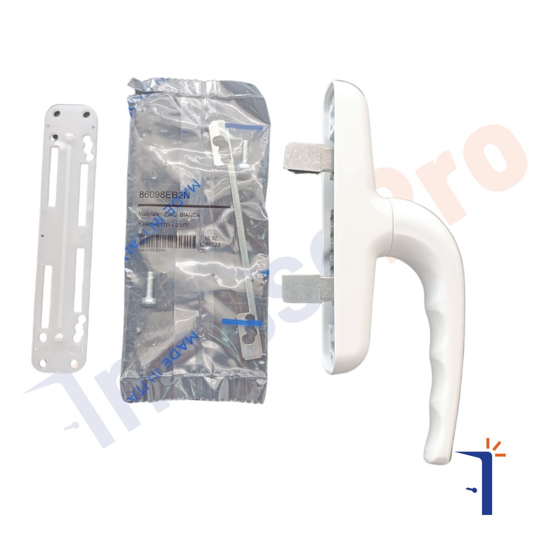Maniglia cremonese Master Italy modello comfort A6004 per infissi a battente. Va - Foto 10 di 12