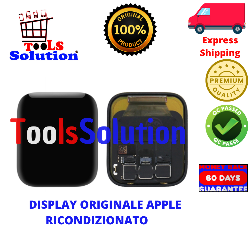 DISPLAY COMPLETO ORIGINALE APPLE WATCH SERIE SE2 40mm GPS+MOBILE RICONDIZIONATO