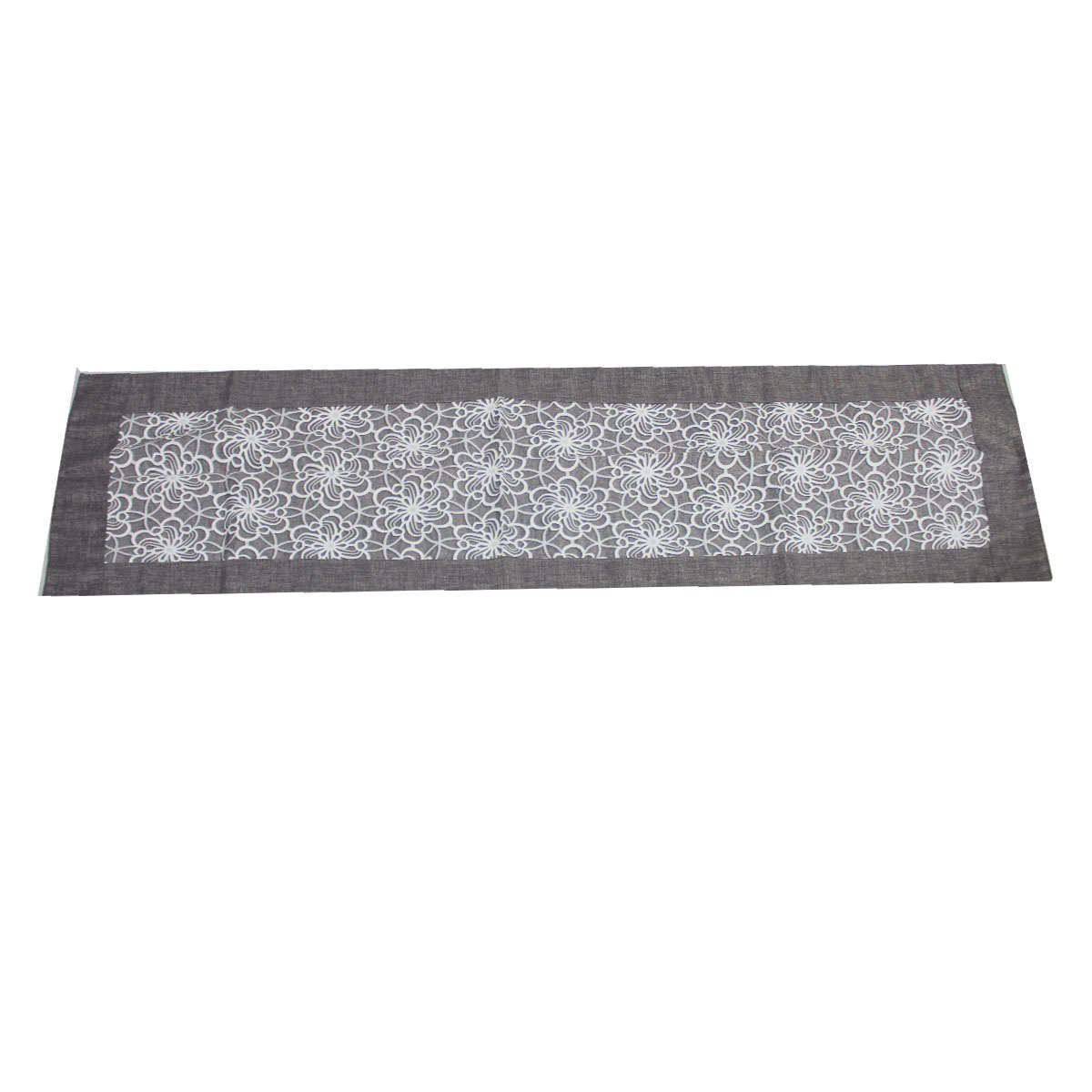 Tris Centrini E Runner Russo Tessuti - Motivo Cuori, Shabby Chic, Rosa, Policotone - Foto 12