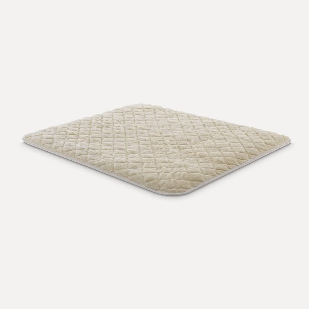 Topper in merinos altezza 3 Fisso - MERINOS Lunghezza: 195, Rivestimento: Fisso, Larghezza: 140