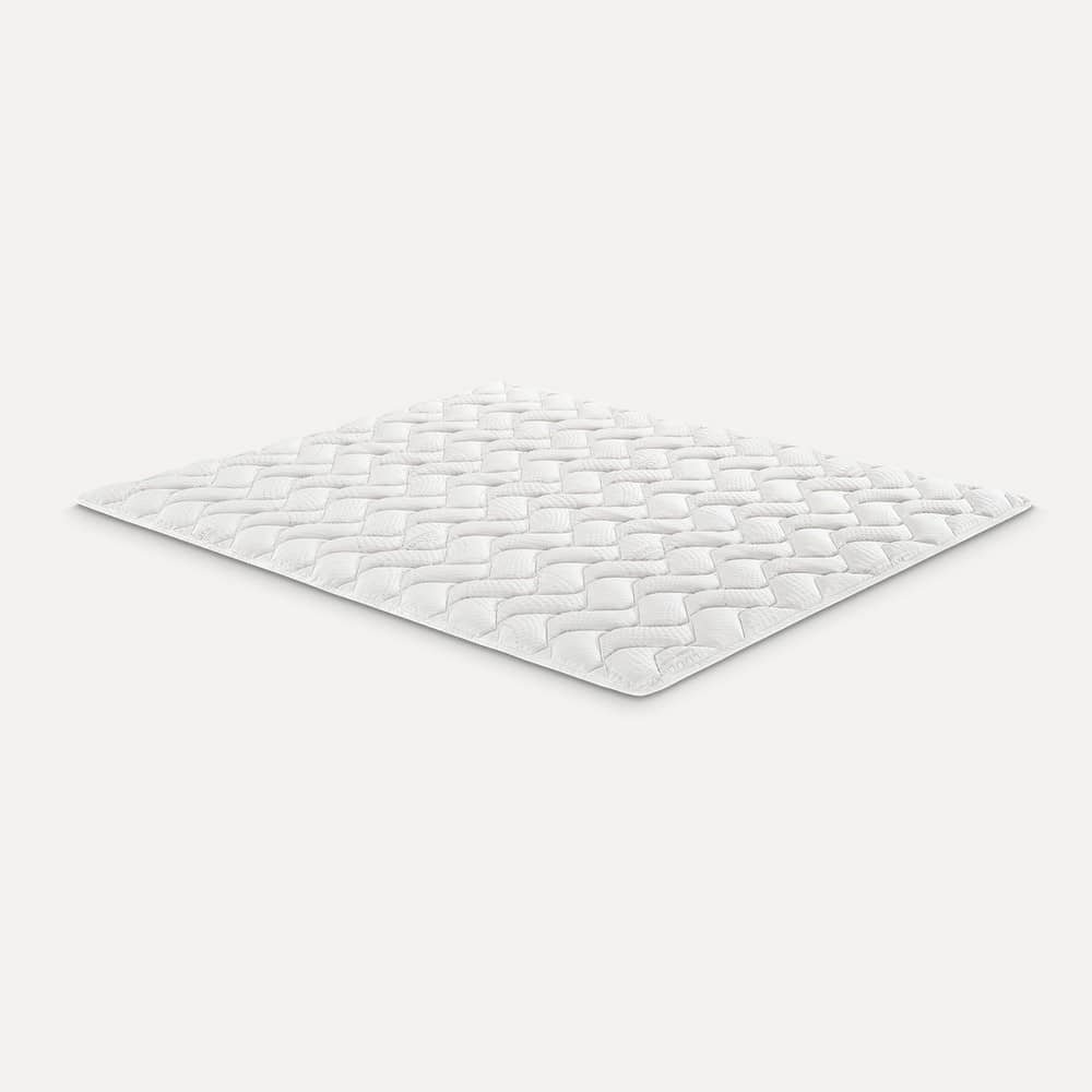 Topper in memory foam Memory classic altezza 4 Fisso - Memory 4F Larghezza: 165, Rivestimento: Silver Coolmax, Lunghezza: 195