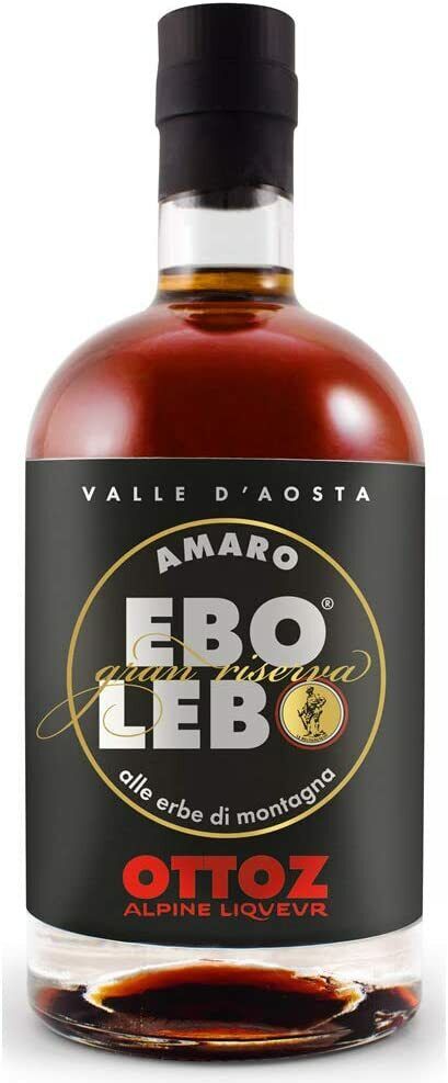 Amaro Ebo Lebo Ottoz 700 ml della Valle d'Aosta