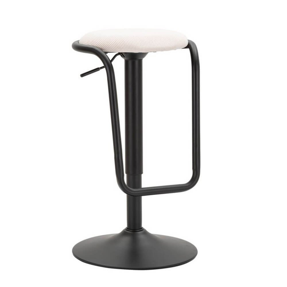 Image of Sgabello Bar cm diam 41X83 - DESTINY Colore: Bianco