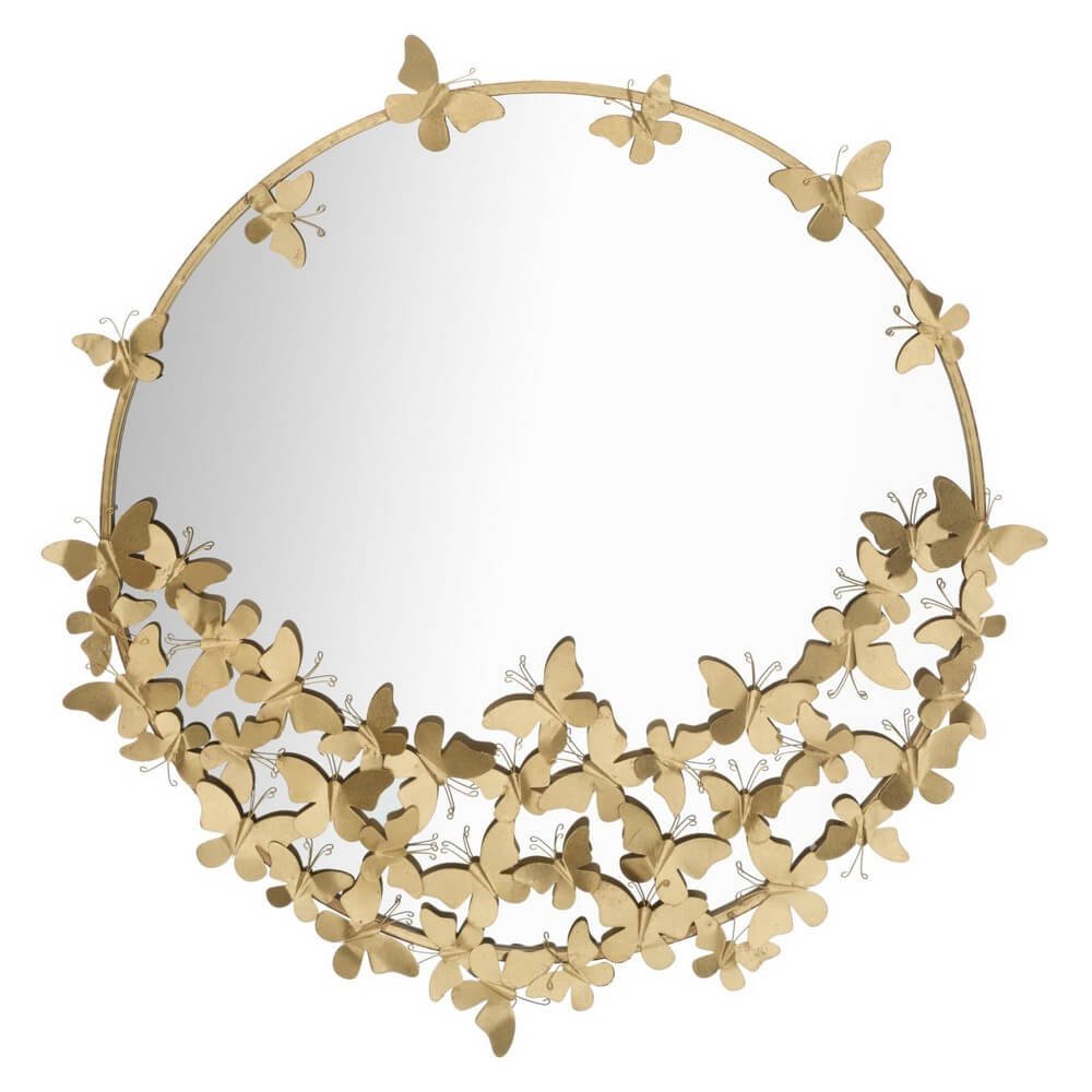Image of Specchio Farfalle Rotondo New diam 91 cm - FARFALLE ROUND NEW