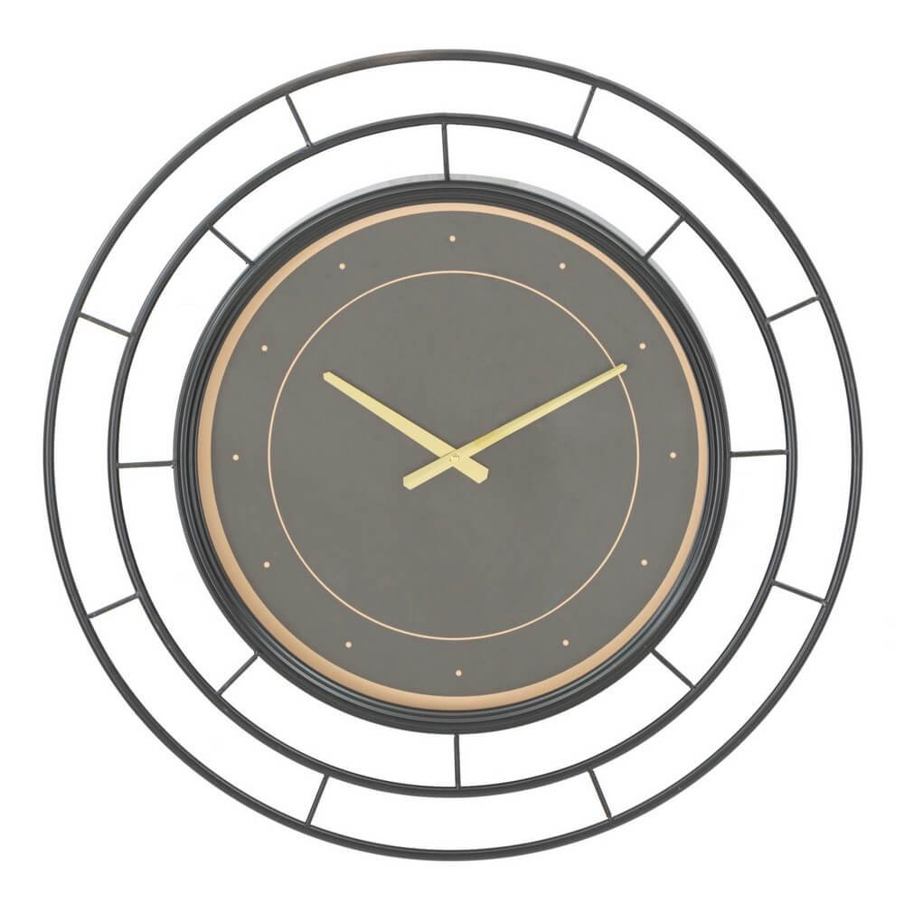 Image of Orologio da Muro Fashion Scuro diam 70 cm - FASHION DARK