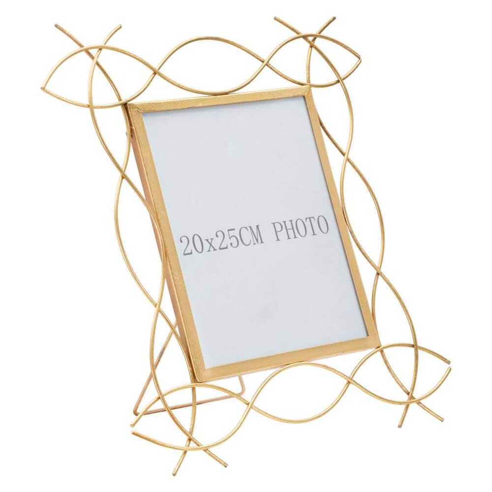 Image of Cornice Ferro Glam Grande cm 35,5X1,5X37 (Interno 20X25) - IRON GLAM X