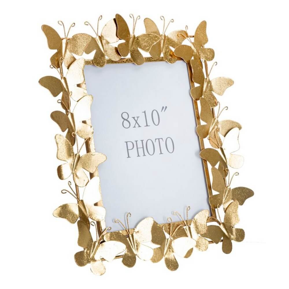 Image of Cornice Grande Farfalla Glam cm 35X15X38 (Interno 20X25) - BUTTERFLY GLAM