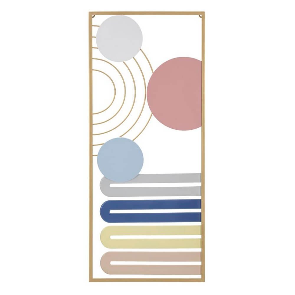Image of Decorazione Parete Muro Colorato cm 37,5X2X84 - COLORFUL