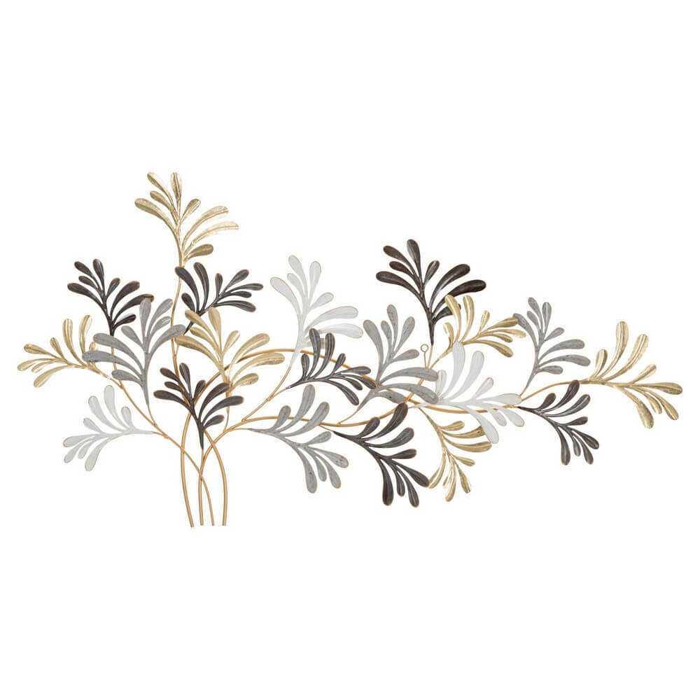 Image of Decorazione Parete Ferro Decorativa cm 130,8X7,6X70,5 - LIXY