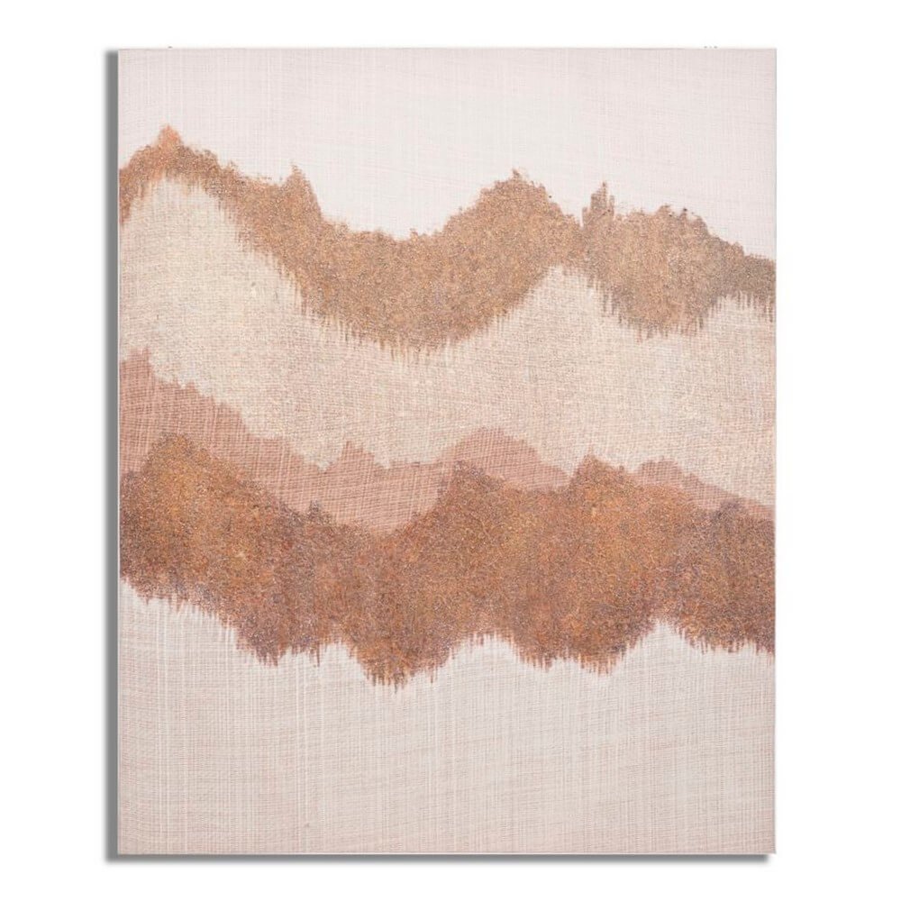 Image of Decorazione Parete Vetro Cornice Specchiata cm 80X3,5X120 - BROWNY