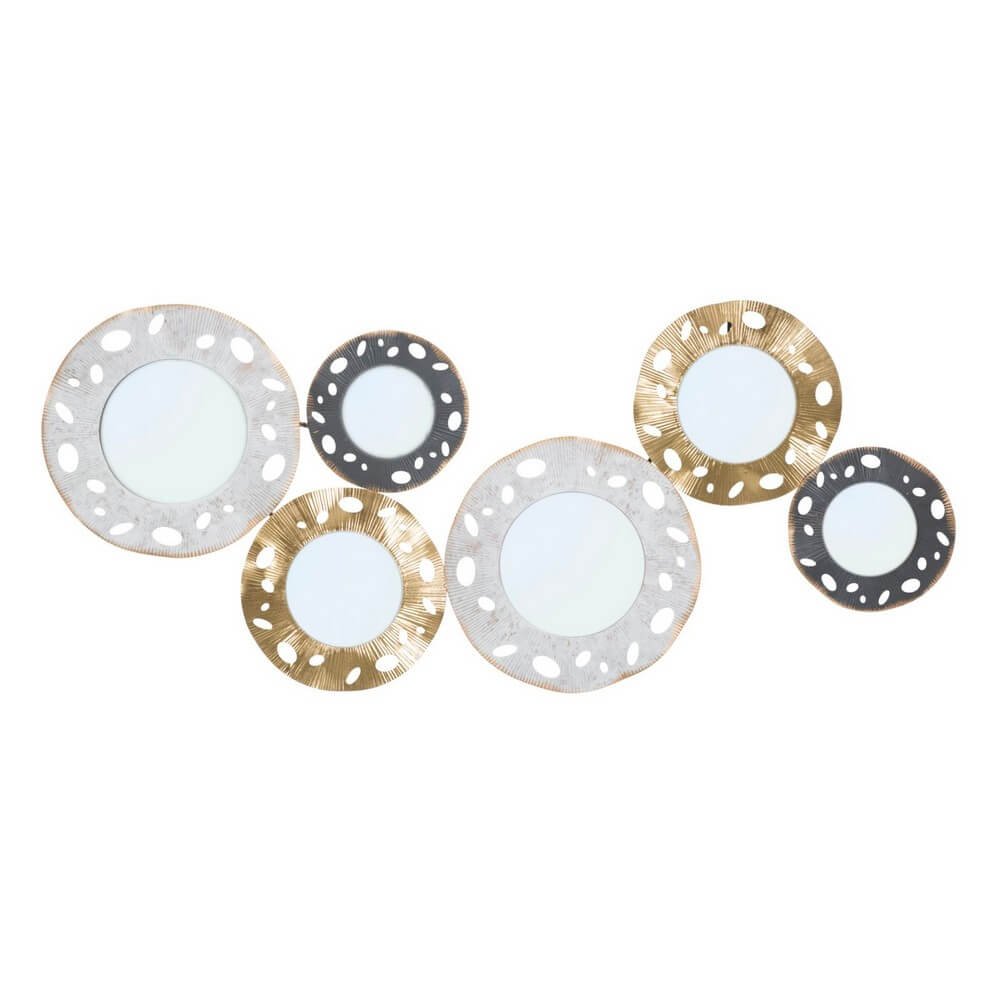 Image of Decorazione Parete Ferro Design cm 104X4X45,5 - GLOTY