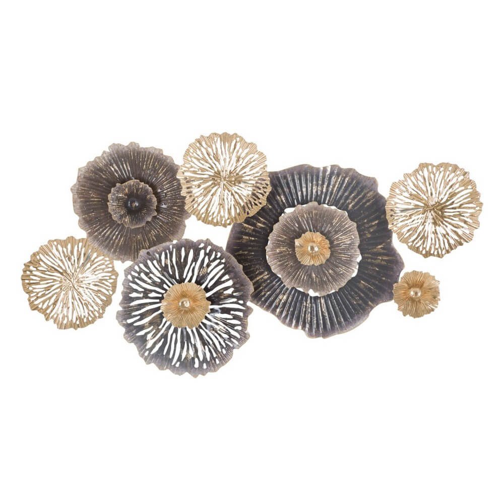 Image of Decorazione parete ferro decorativo cm 96,5X5,7X51 - BROWNY