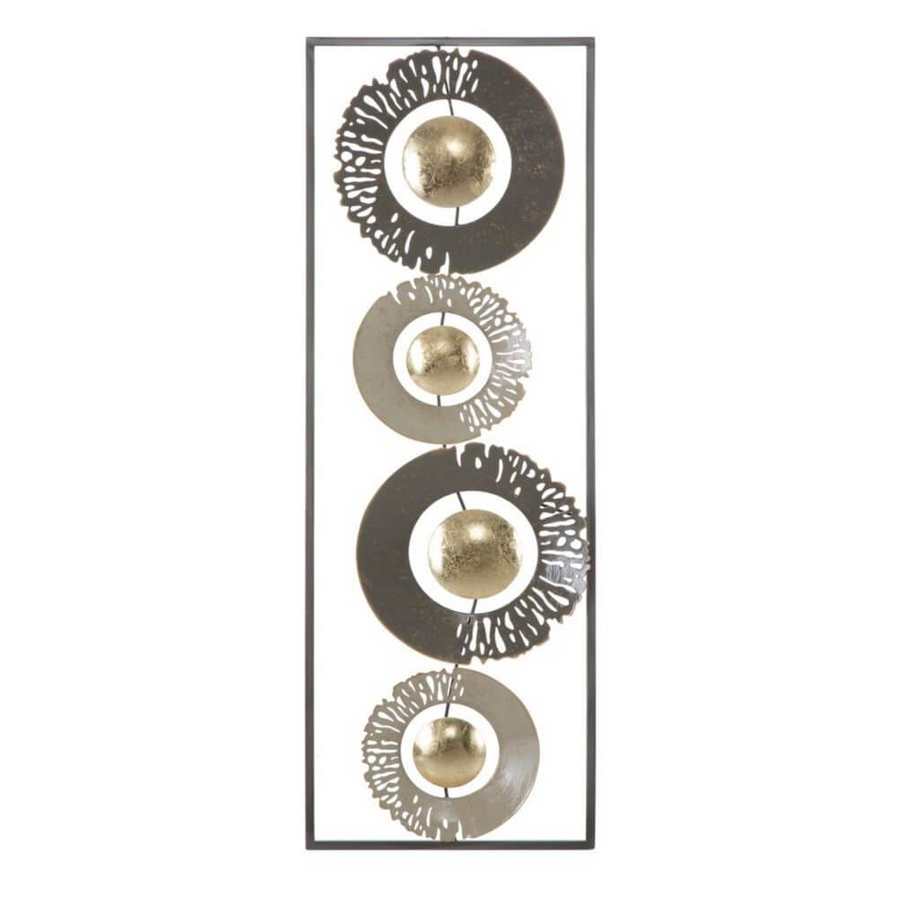 Image of Decorazione parete decorativo ferro ring cm 31X3X89,5 - RING