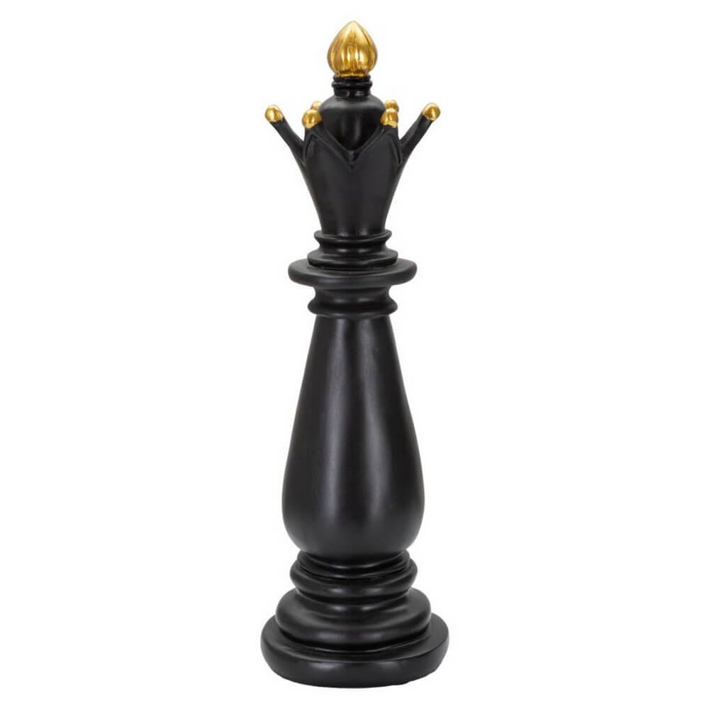 Soprammobile alfiere scacchi cm diam. 12,5X38,5 - CHESS Colore: Nero