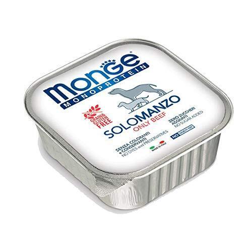 Monge Dog Solo Manzo 24X150Gr - Umido Vaschetta Cane