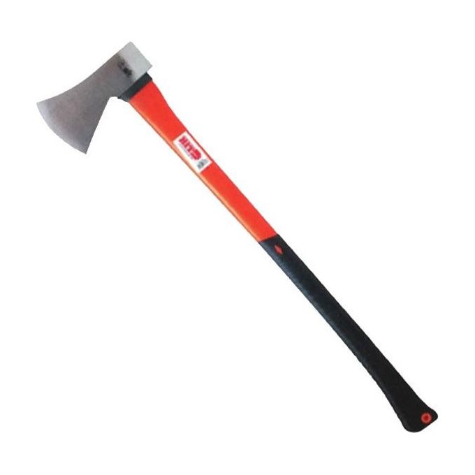 HIT Scure da Taglio 1500 Manico Bimateriale Fibra Vetro PVC Lama Acciaio Forgiato Temprato Finitura Lucidata