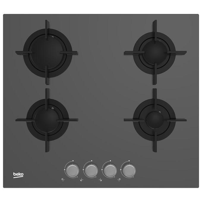 Beko HILG64222SZG Grigio Da incasso 60 cm Gas 4 Fornello(i)